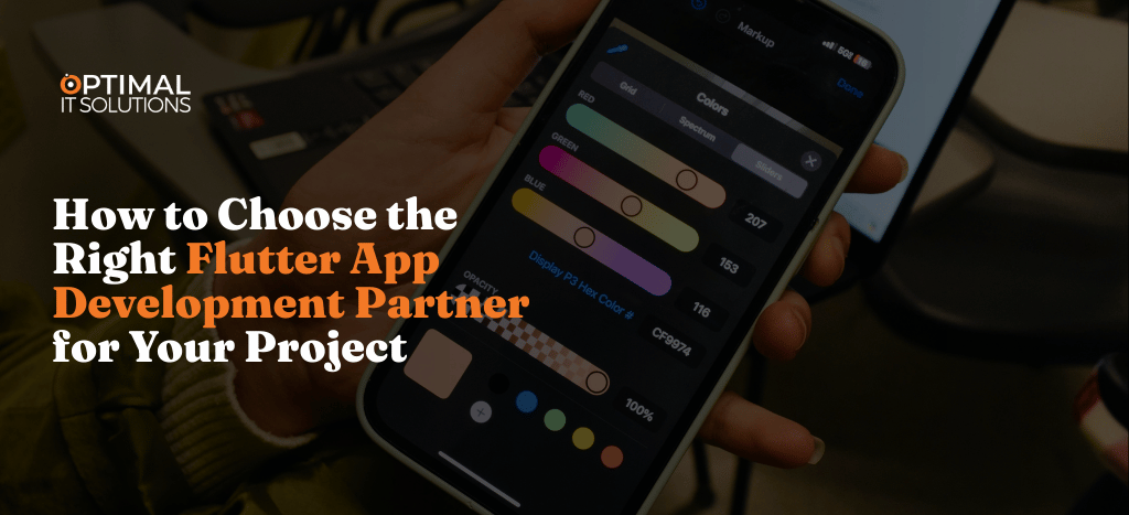Flutter app development